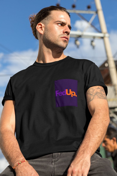 Koszulka z kieszonką FEDUP