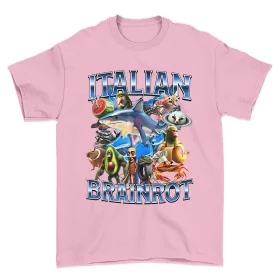 Koszulka Italian Brainrot Ekipa większa Stworków włoskich brainrotów