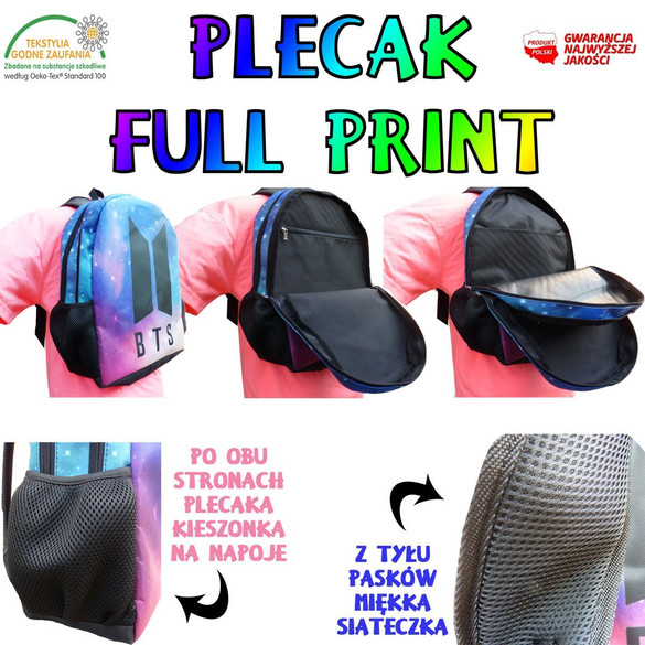 Plecak Szkolny Venom Wzory! FullPrint!