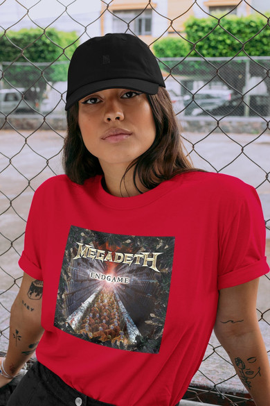 Koszulka z naszywką Megadeth Endgame