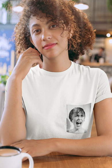 Koszulka z kieszonką PSYCHO