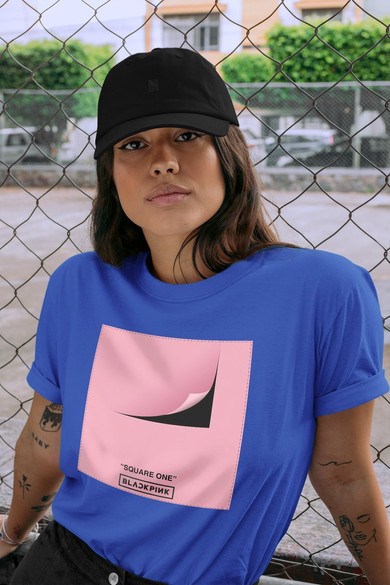 Koszulka z naszywką BlackPink Square one