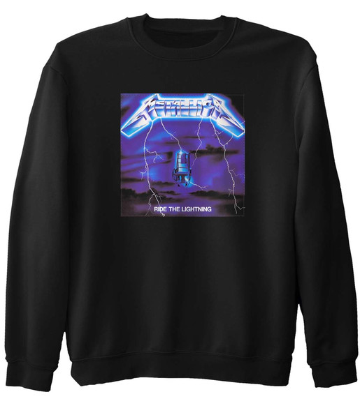 Bluza z naszywką Metallica Ride the