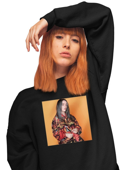 Bluza z naszywką Billie Eilish 02