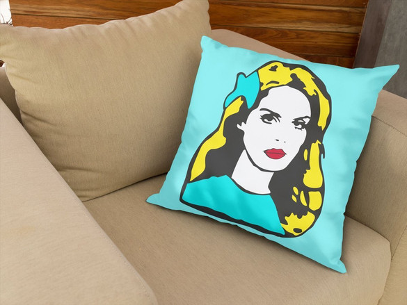 Poduszka LANA DEL REY pop art