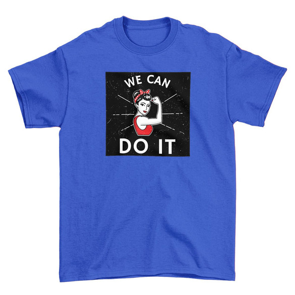 Koszulka z naszywką We Can Do It