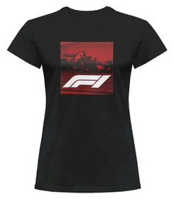 Bluzka damska z naszywką F1 poster