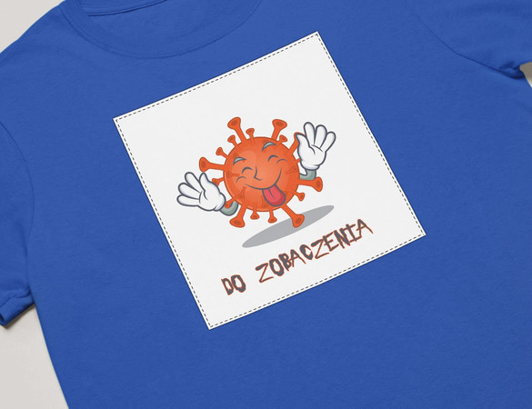 Koszulka z naszywką Do Zobaczenia