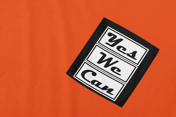 Koszulka z kieszonką YES WE CAN