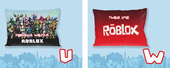 ROBLOX Zestaw na Prezent z Imieniem + Gratisy Fana