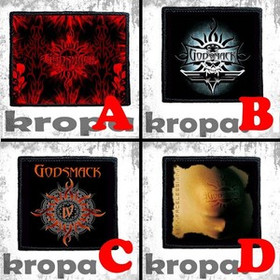 Naszywka GODSMACK 10 x 10 cm  Dużo Wzorów!
