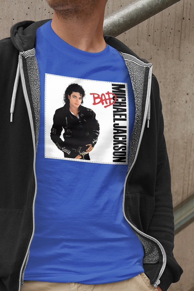 Koszulka z naszywką Michael Jackson 04