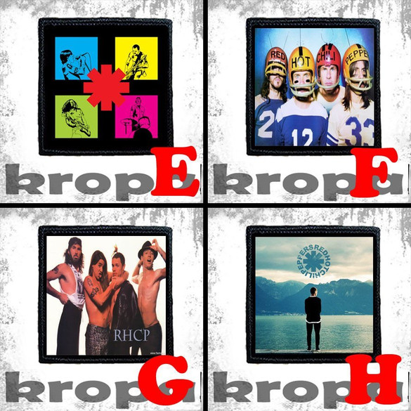 Naszywka RED HOT CHILI PEPPERS 8 X 8 cm