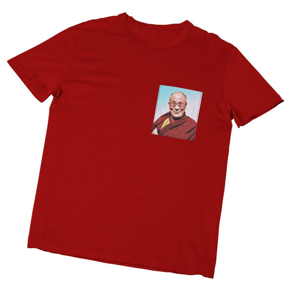 Koszulka z kieszonką DALAJLAMA