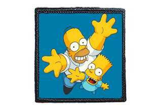 Naszywka THE SIMPSONS / SIMPSONOWIE