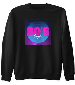 Bluza z naszywką 80's Style