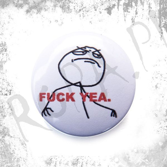 Przypinka FUCK YEA