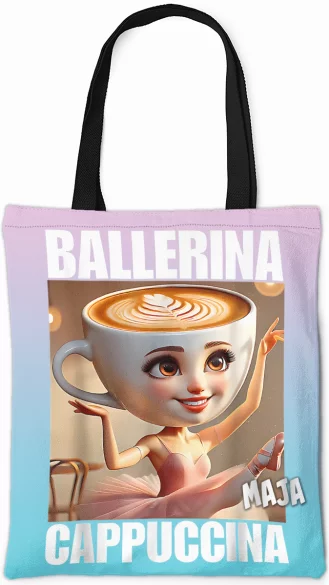Torba na ramię Italian Brainrot Ballerina Cappucina włoski brainrot
