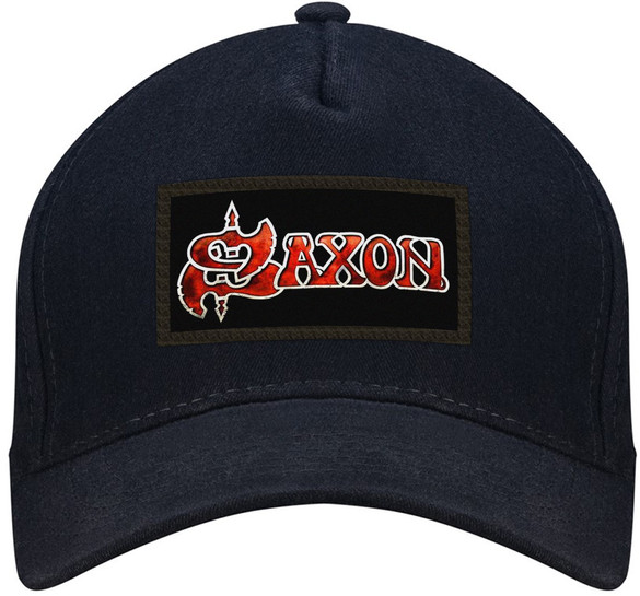 Czapka SAXON bejsbolówka z naszywką