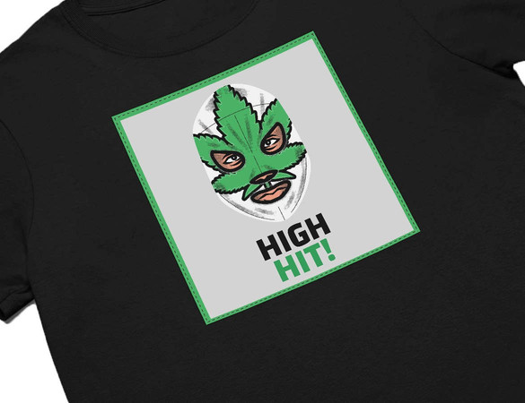 Koszulka z naszywką  High hit