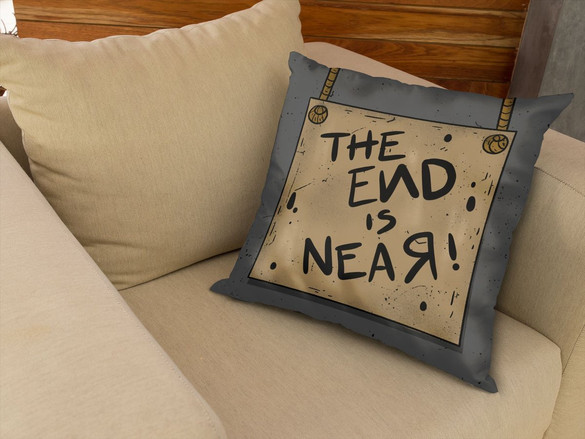 Poduszka The end is near