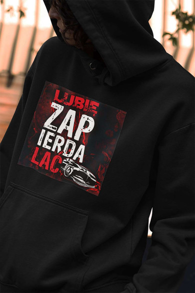 Bluza z naszywką Lubię zapierd..lać 04