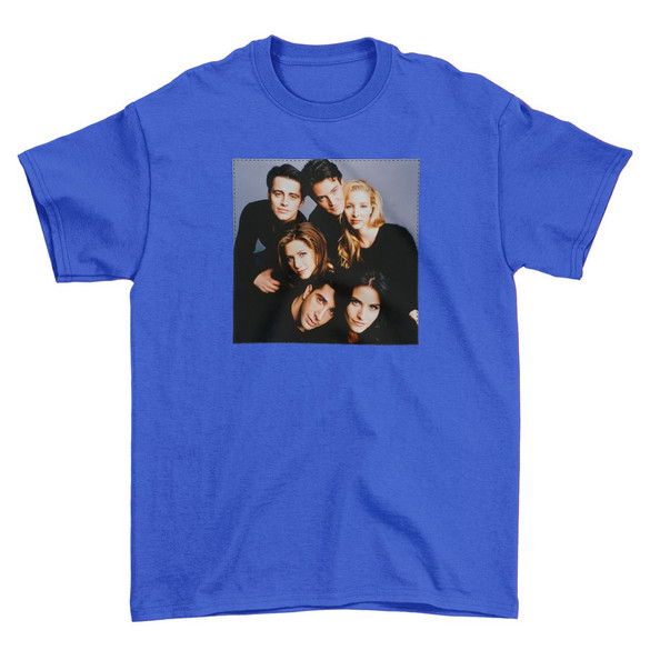 Koszulka z naszywką Friends squad