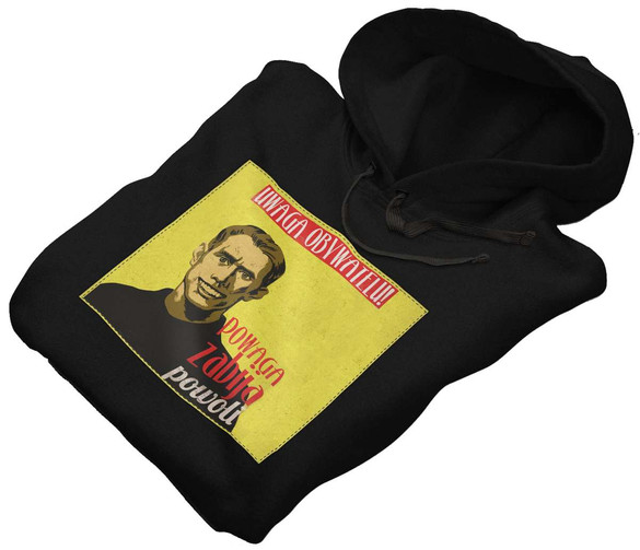 Bluza z naszywką PRL- powaga zabija