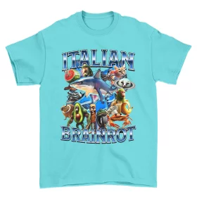 Koszulka Italian Brainrot Ekipa większa Stworków włoskich brainrotów