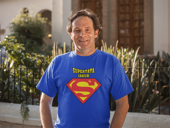 Koszulka dla taty SUPER TATA..