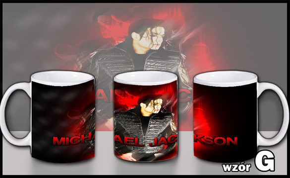KUBEK MICHAEL JACKSON WZORY PREZENT 