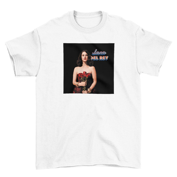 Koszulka z naszywką LANA DEL REY