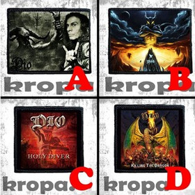 Naszywka DIO 10 x 10 cm  Dużo Wzorów!