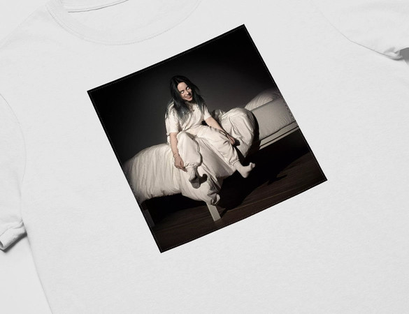 Koszulka z naszywką Billie Eilish 01