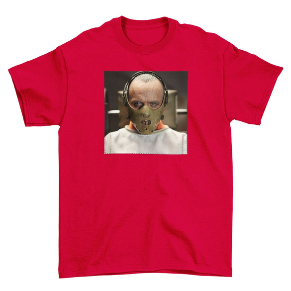 Koszulka z naszywką Hannibal Lecter