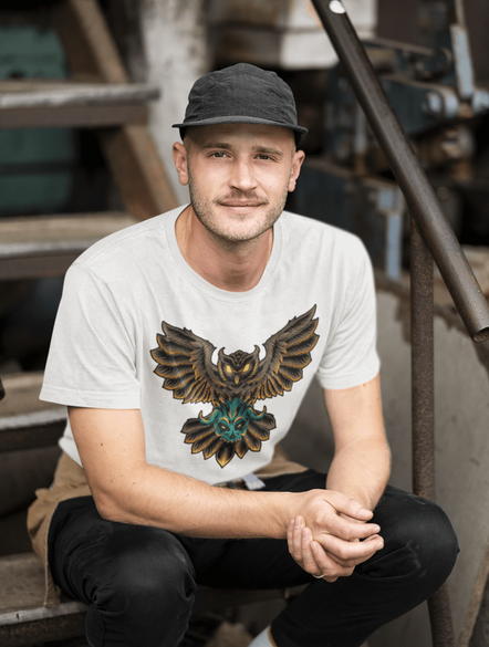 Koszulka DEMONICZNA SOWA DEMON OWL