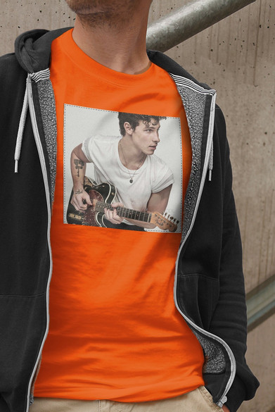 Koszulka z naszywką Shawn Mendes 04