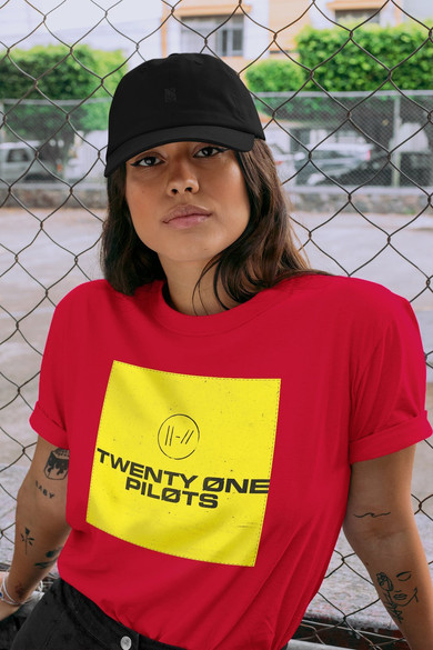 Koszulka z naszywką Twenty One Pilots 01