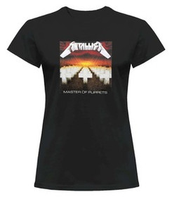 Bluzka damska z naszywką Metallica Master...