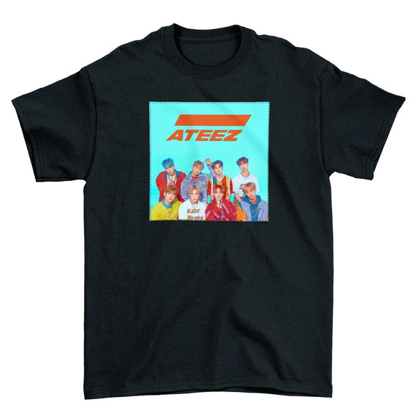 Koszulka z naszywką ATEEZ  band