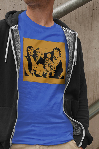 Koszulka z naszywką  ABBA band