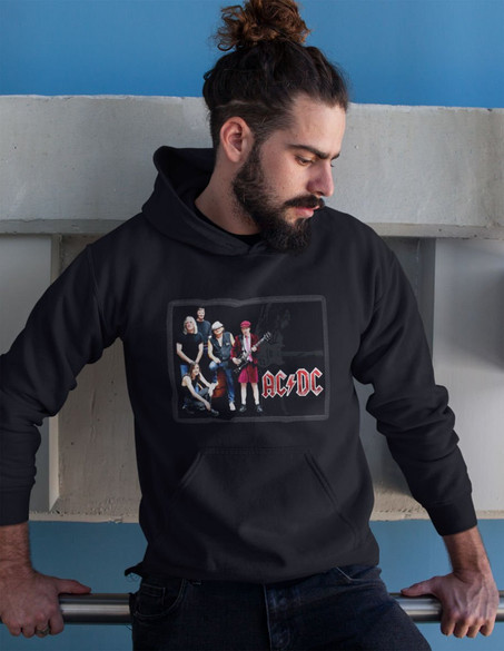 Bluza z naszywką AC/DC