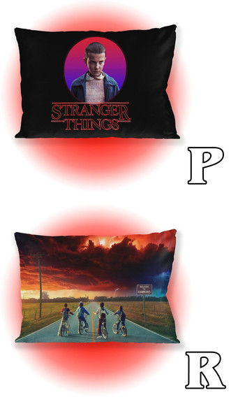Poduszka STRANGER THINGS 60x40cm WZORY