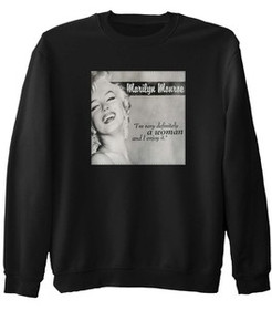 Bluza z naszywką Marilyn Monroe 02
