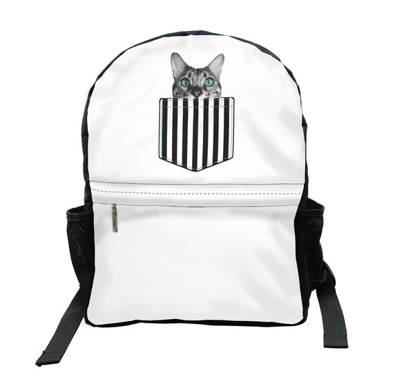 Plecak Szkolny CAT IN POCKET Dodaj napis!