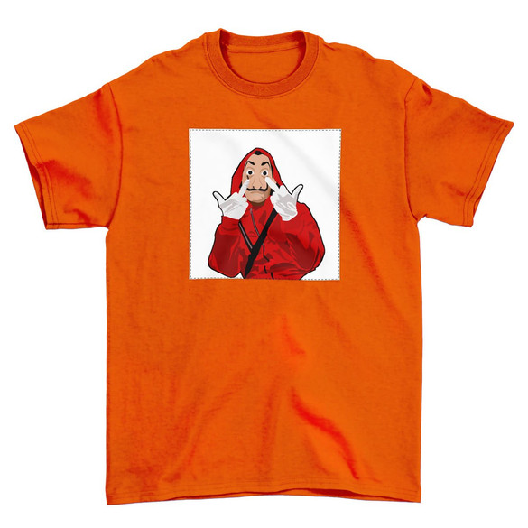 Koszulka z naszywką Dom z papieru 03