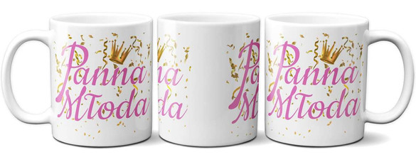 Kubek Panna Młoda na Prezent +imię