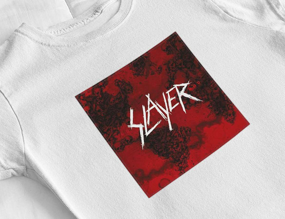 Bluzka damska z naszywką Slayer World painted