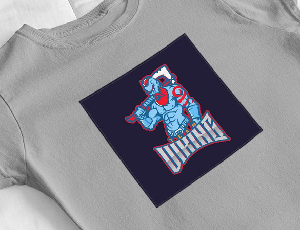 Bluzka damska z naszywką VIKING 02