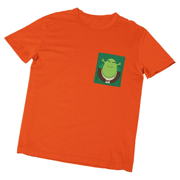 Koszulka z kieszonką SHREK